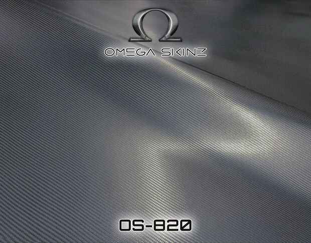 Omega Skinz OS-820 Carbon Grey - Матовая серая карбоновая пленка 1.524 m