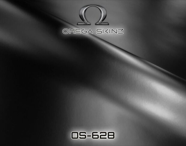 Omega Skinz OS-628 Black Bullet - Черная матовая пленка 1.524 m