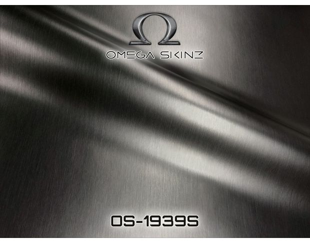 Omega Skinz OS-1939S Black Metal Matte - Черная пленка под металл матовая 1.524 m