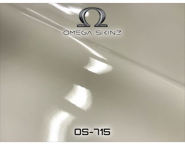 Omega Skinz OS-715 Avalanche Grey - Світло-сіра глянцева плівка 1.524 m