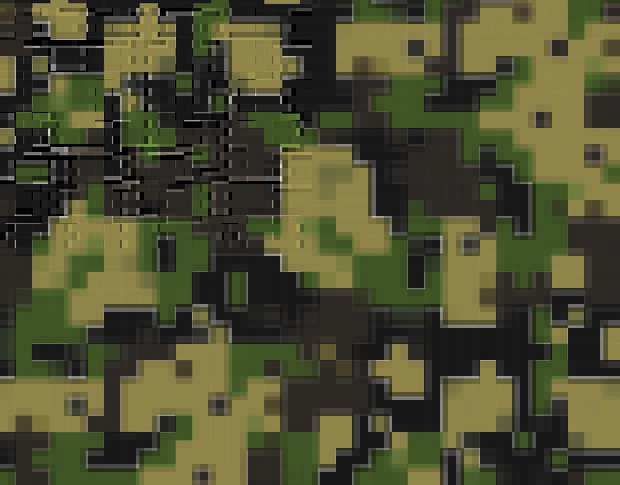 Плівка під камуфляж військовий піксельний 17 (Україна) 1.52 m