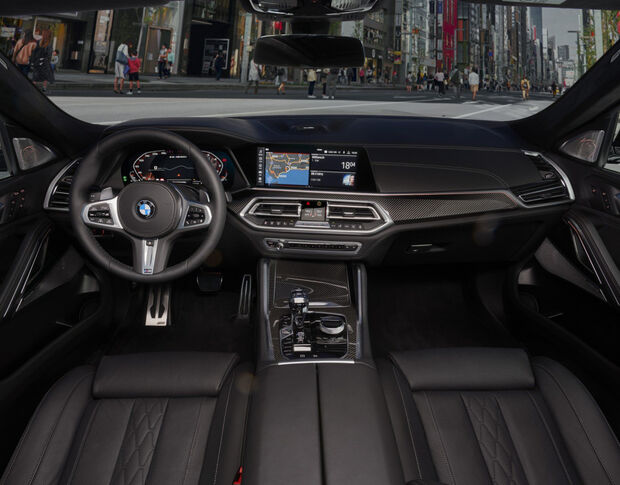 Комплект выкроек для салона BMW X6 2020