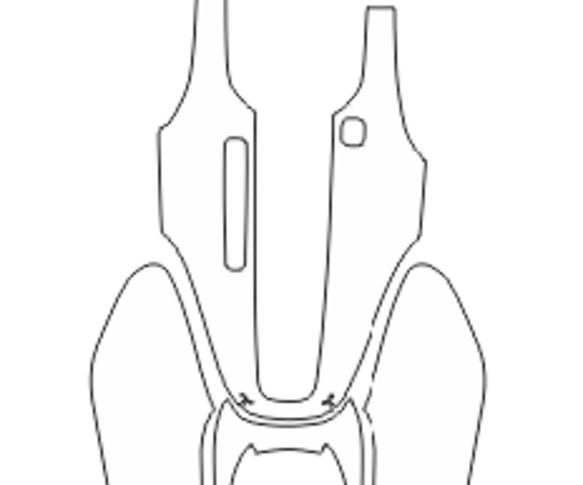 Комплект викрійок для салону HONDA JADE XR-V 2015
