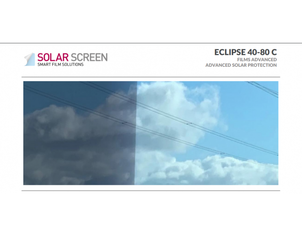 Солнцезащитная самозатемняющаяся пленка Solar Screen ECLIPSE 40-80 C 1.52 m 