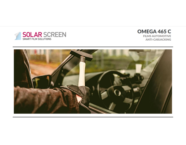 Антивандальная тонировочная пленка Solar Screen OMEGA 465 C 1.52 m