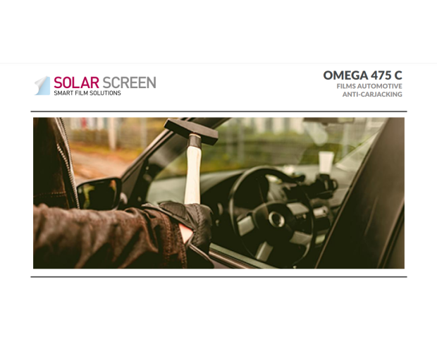 Антивандальная тонировочная пленка Solar Screen OMEGA 475 C 1.52 m