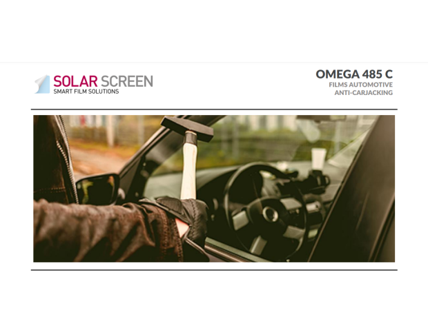 Антивандальная тонировочная пленка Solar Screen OMEGA 485 C 1.52 m