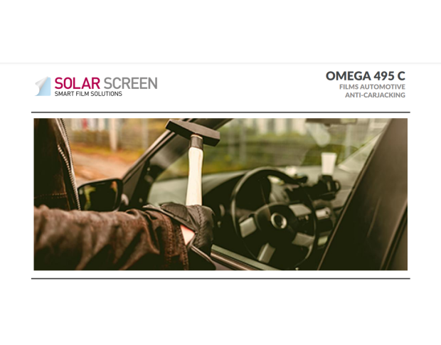 Антивандальна тонувальна плівка Solar Screen OMEGA 495 C 1.52 m