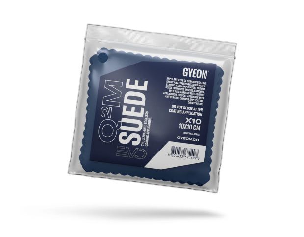 Gyeon Q2M Suede EVO - Мікрофібра для нанесення складів, 10 х 10 cm (10 шт)