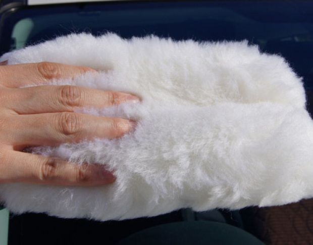 Soft99 Car Wash Glove Mouton Master - Шерстяная перчатка для мойки