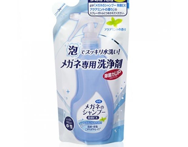 Soft99 Shampoo for Glasses Aqua Mint Refill - Шампунь для очков с запахом мяты (запаска), 150 ml
