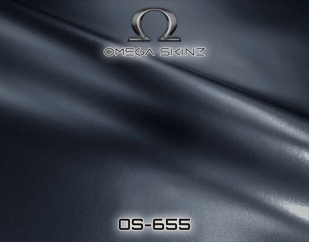 Omega Skinz OS-655 Operation Windstorm - Темно-синяя матовая пленка 1.524 m