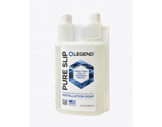 Legend Pure Slip - Професійний розчин для установки антигравійної плівки 950 ml