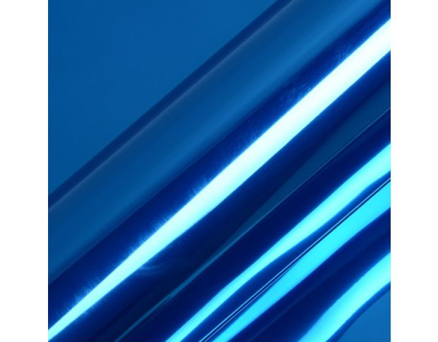 Hexis SKINTAC HX30SCH05B Gloss Super Chrome Blue - Синяя глянцевая хром пленка 1.37 m
