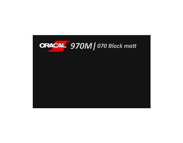 Oracal 970 Black Matt 070 1.524 m