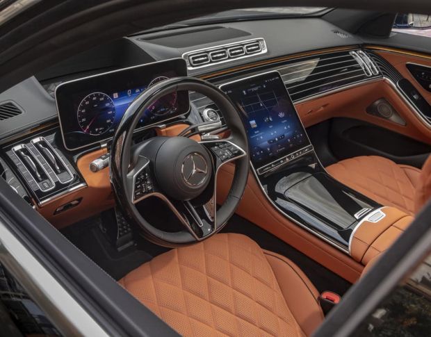 Викрійка для салону MERCEDES-BENZ S-CLASS 4 SEATS 2024
