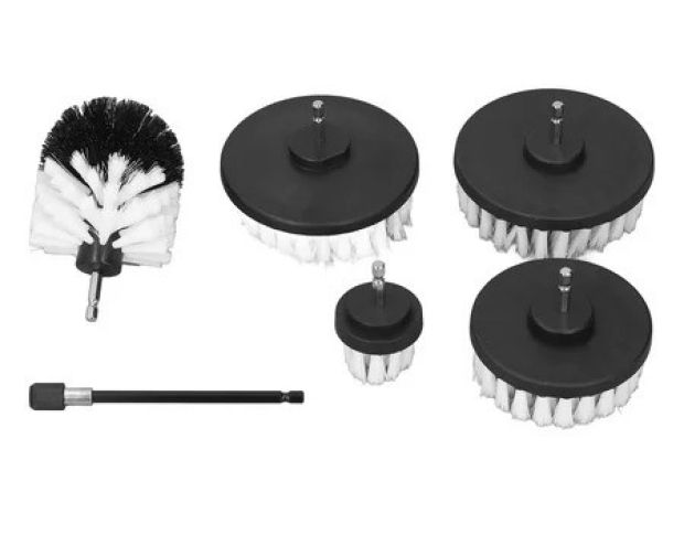 SRB Drill Brush Set SG-78 - Щетки-насадки на дрель, набор 5 шт