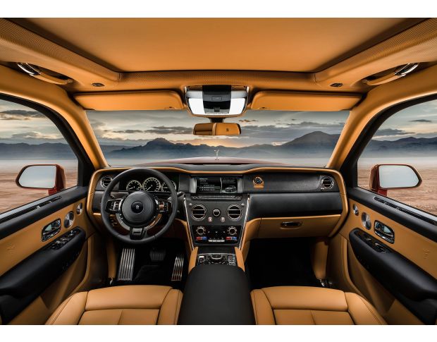 Выкройка для салона ROLLS-ROYCE CULLINAN 2023