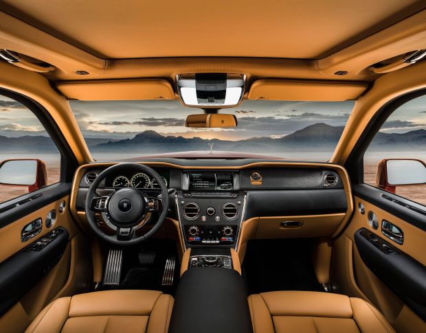Выкройка для салона ROLLS-ROYCE CULLINAN 2023