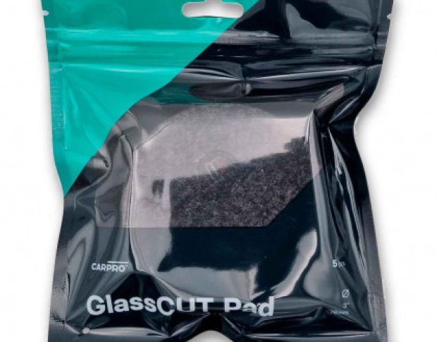 CarPro Glass CUT Pad - Абразивный полировальный круг для стекла 130 mm (1 шт)