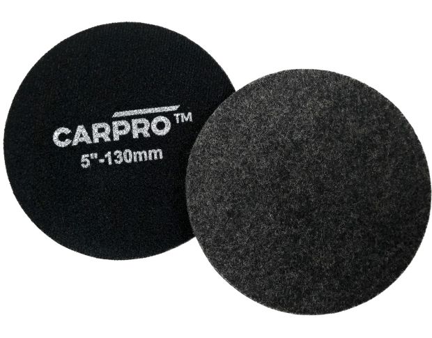 CarPro Glass CUT Pad - Абразивный полировальный круг для стекла 130 mm (1 шт)