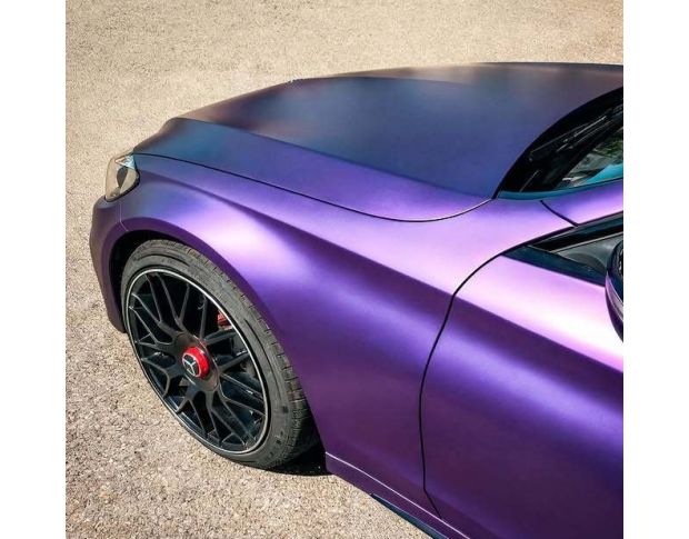 Arlon Matte Aluminium Purple 557 1.524 m
