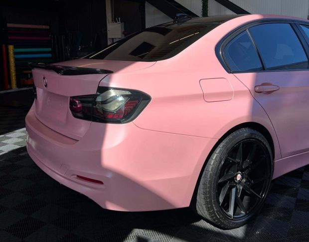 Arlon Satin Paradise Pink Metallic 460 1.524 m