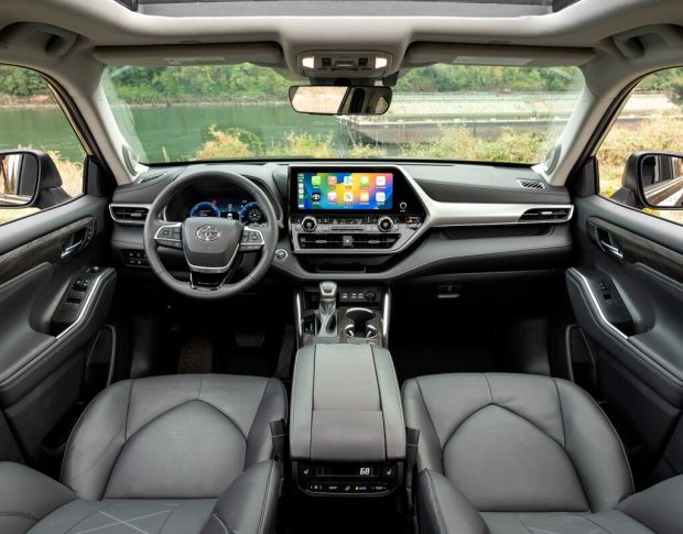 Выкройка для салона TOYOTA HIGHLANDER 2023