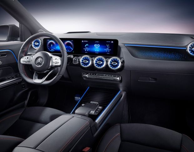 Выкройка для салона MERCEDES-BENZ EQA 2024