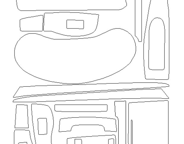 Викрійка для салону MAZDA CX30 2023
