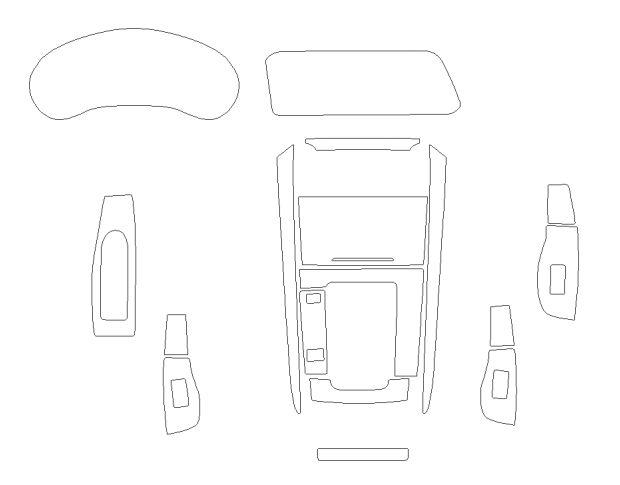 Викрійка для салону MAZDA CX30 2023