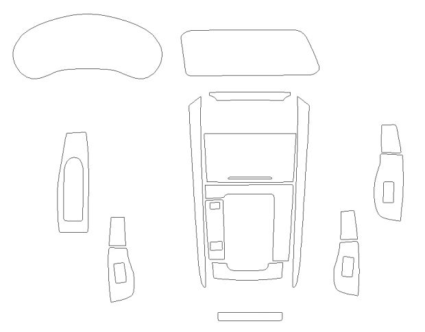 Викрійка для салону MAZDA CX30 2023