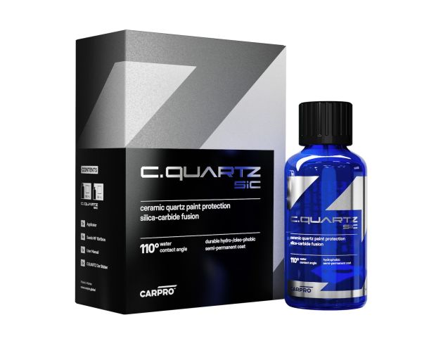 CarPro CQUARTZ SIC Kit - Карбід-кремнієве захисне покриття (набір), 50 ml