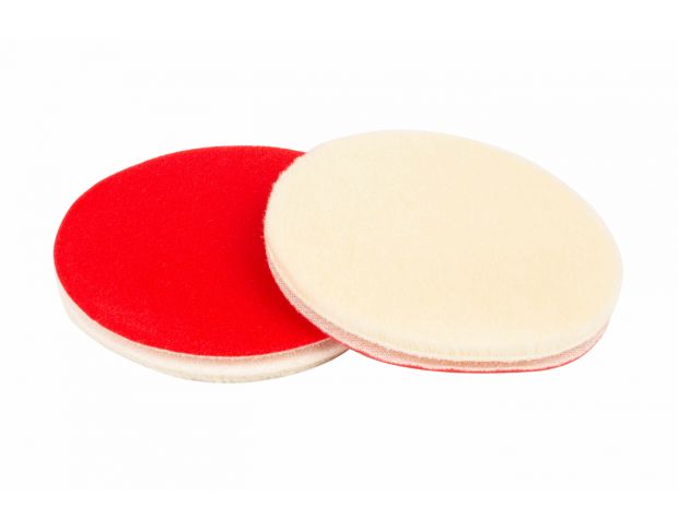 CarPro Cool Wool Pad - Гібридний полірувальний круг з вовни-мікрофібри, 130 mm (1 шт)