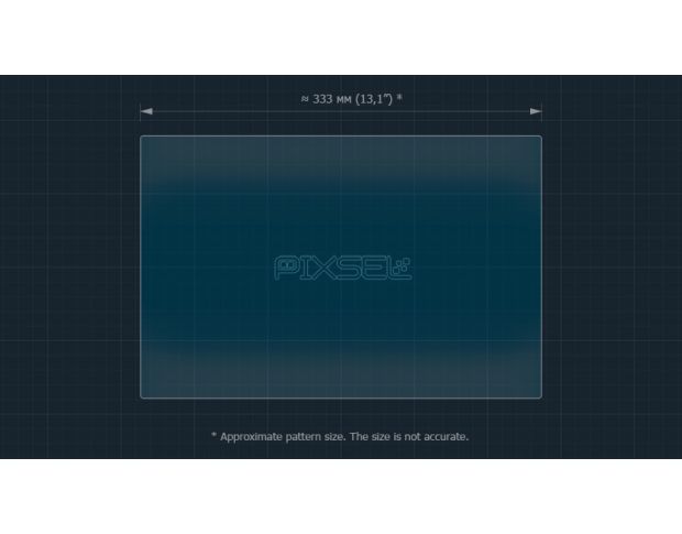 Захисне скло  на монітор ZEEKR 001 - 15.7“ 2024 - (гібридне глянець)