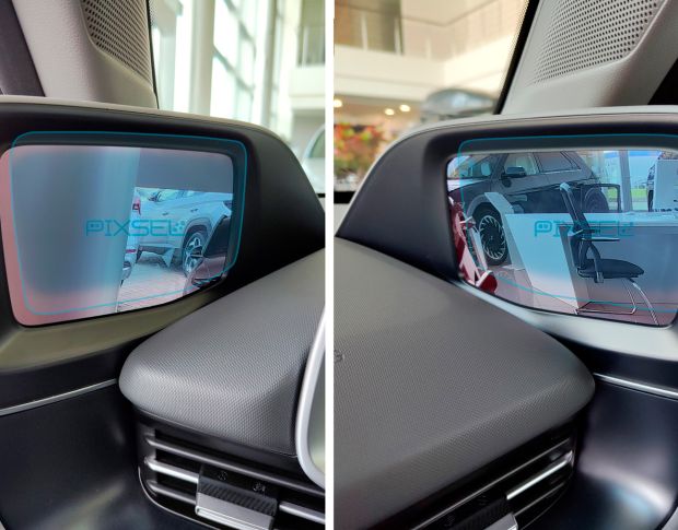 Защитное стекло Pixsel для зеркал HYUNDAI IONIQ 6 - 9.7“ 2022 - (гибридное глянец)
