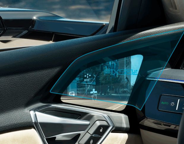 Захисне скло Pixsel для дзеркала AUDI Q8 E-Tron - 11.4“ 2022 - 2025 (гібридне глянець)