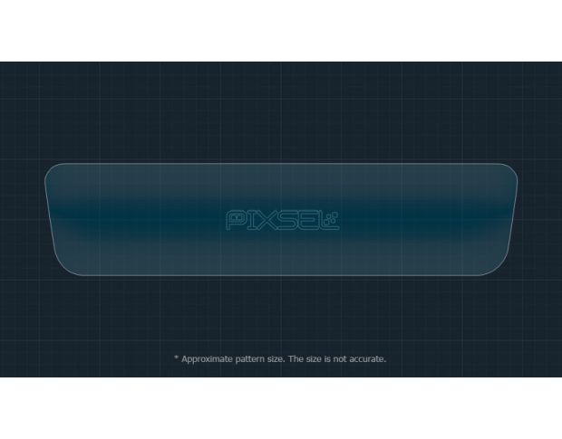 Захисне скло Pixsel для дзеркала AVATR 12 - 9.6“ 2023 - (гібридне глянець)