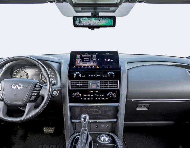 Захисне скло Pixsel для дзеркала INFINITI QX80 - 10.9“ 2022 - 2024 (гібридне глянець)
