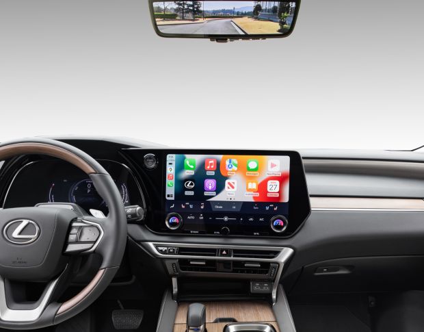 Захисне скло Pixsel для дзеркала LEXUS RX - 10“ 2023 - (гібридне глянець)