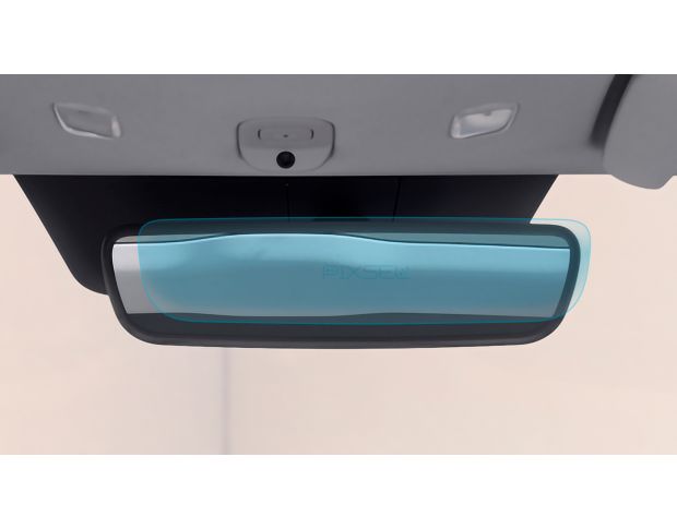 Защитное стекло Pixsel для зеркала NIO EC7 - 10.2“ 2023 - (гибридное глянец)