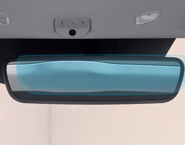 Защитное стекло Pixsel для зеркала NIO ES6 - 10.2“ 2023 - (гибридное глянец)