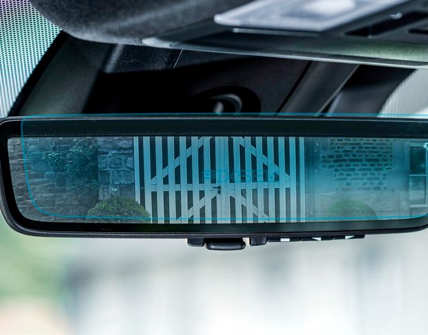 Захисне скло Pixsel для дзеркала TOYOTA RAV4 - 10“ 2023 - (гібридне глянець)