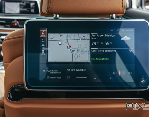 Захисне скло Pixsel для заднього монітора BMW 7 - 13.1“ 2019 - 2022 (G11, G12) (гібридне мат)