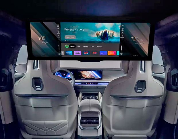 Захисне скло Pixsel для заднього монітора BMW 7 - 33.9“ 2022 - (G70, G71) (гібридне глянець)