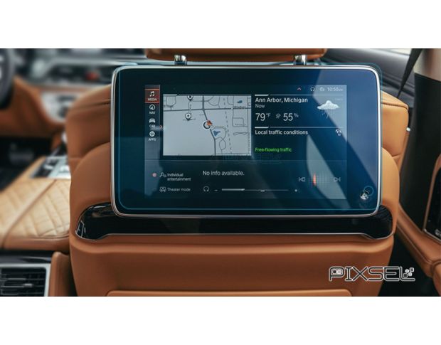 Защитное стекло Pixsel для заднего монитора BMW X5 - 13.2“ 2019 - 2022 (G05) (гибридное мат)