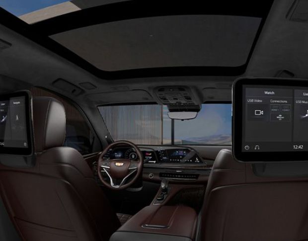 Защитное стекло Pixsel для заднего монитора CADILLAC ESCALADE - 14.5“ 2020 - (гибридное глянец)