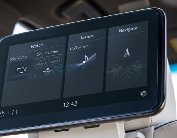Защитное стекло Pixsel для заднего монитора CADILLAC ESCALADE - 14.5“ 2020 - (гибридное глянец)