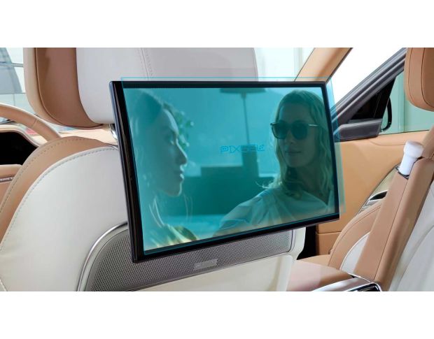 Защитное стекло Pixsel для заднего монитора LAND ROVER RANGE ROVER - 13.8“ 2022 - (гибридное глянец)