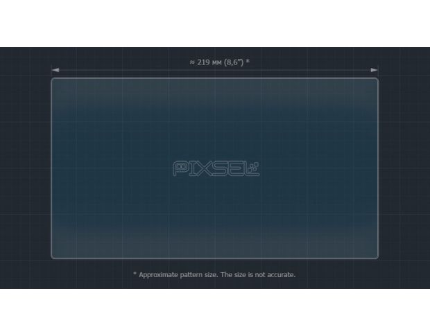 Захисне скло Pixsel для заднього монітора MERCEDES BENZ G-CLASS - 9.8“ 2019 - 2024 (гібридне мат)